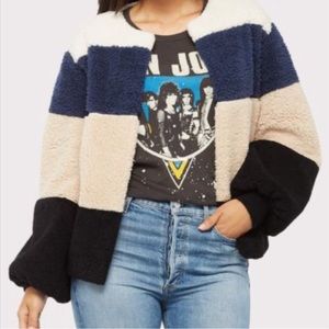 Peyton Jensen Sherpa jacket (evereve)
